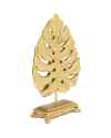 Статуэтка Monstera Leaf Gold 26cm