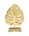Статуэтка Monstera Leaf Gold 26cm
