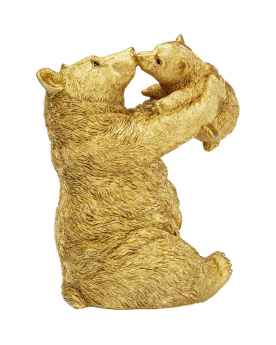 Статуэтка Bear Lucky Mom Gold 27cm