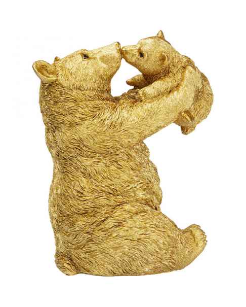 Статуэтка Bear Lucky Mom Gold 27cm