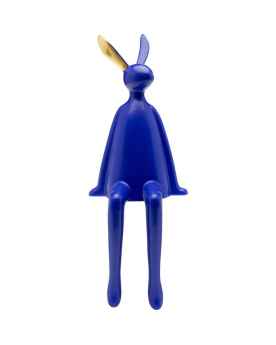 Статуэтка Sitting Rabbit Blue 35cm