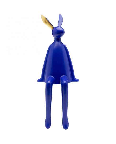 Статуэтка Sitting Rabbit Blue 35cm