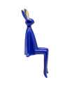 Статуэтка Sitting Rabbit Blue 35cm