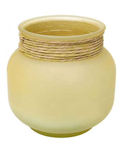 Ваза Isola Storm Yellow 18cm