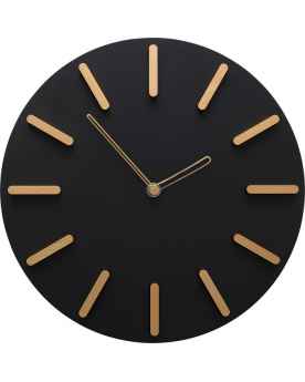 Настенные часы Central Park Black Ø30cm