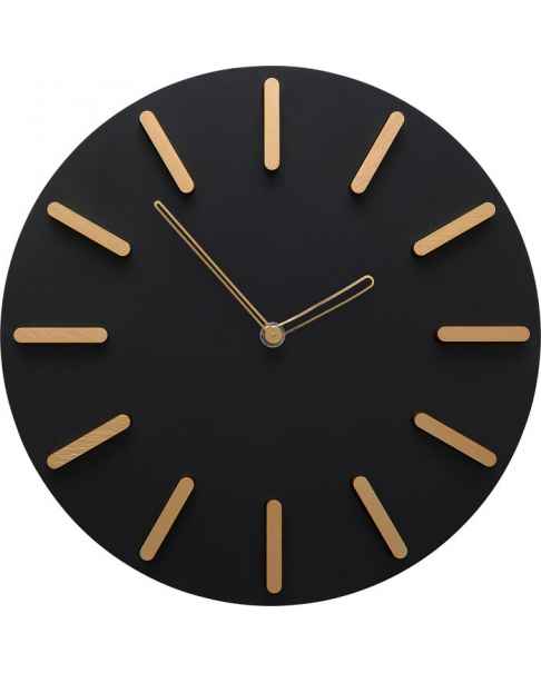 Настенные часы Central Park Black Ø30cm