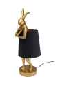 Настольная лампа Animal Rabbit Gold/Black 50cm