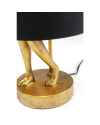Настольная лампа Animal Rabbit Gold/Black 50cm