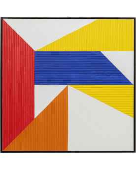 Картина Art Triangles Yellow 100x100cm