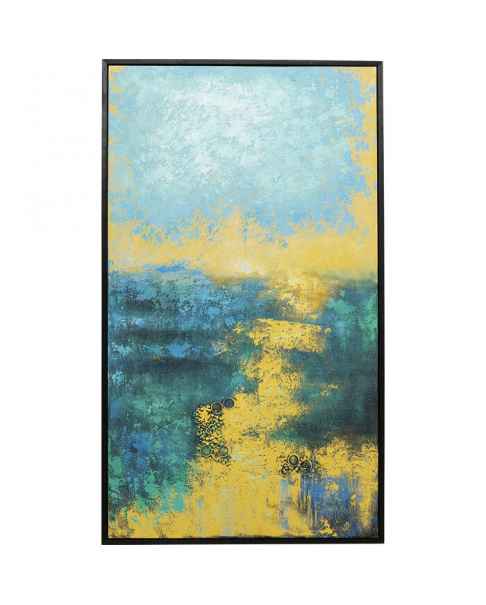 Картина Jardin Blue 125x215cm
