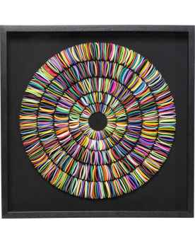 Настенный декор Pasta Colore Circles 80x80cm
