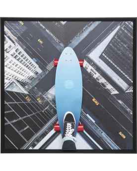 Картина в раме Skyline Skater 149x149cm