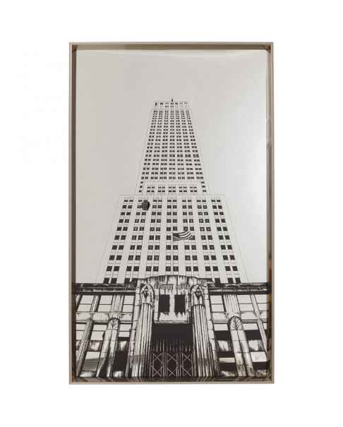Картина в раме Empire State Mirror 77x130cm