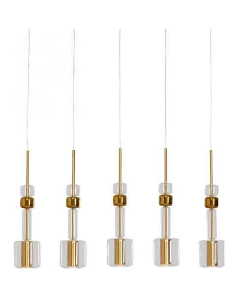 Люстра Candy Bar Gold 103cm
