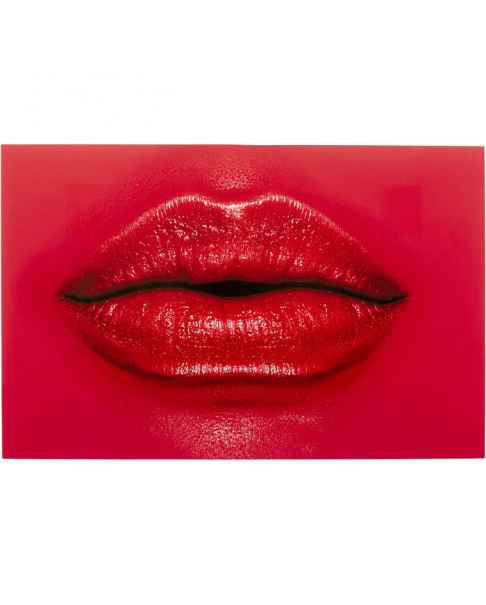 Картина на стекле Red Lips 120x80cm