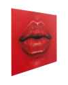 Картина на стекле Red Lips 120x80cm