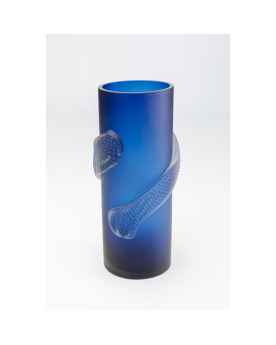 Ваза Serpente Dot Blue 40cm