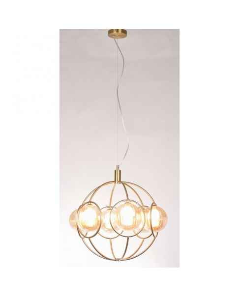 Люстра Diamond Circle Gold Ø58cm
