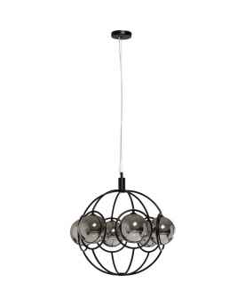 Люстра Diamond Circle Black 58cm