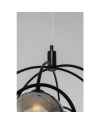 Люстра Diamond Circle Black 58cm