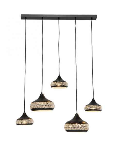Люстра Leyla Dining Black 120cm