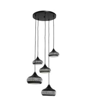 Люстра Leyla Black Ø56cm