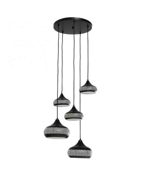 Люстра Leyla Black Ø56cm