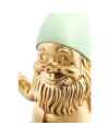 Статуэтка Zwerg Meditation Gold Green 19cm