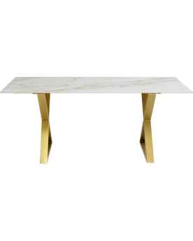 Стол Eternity Cross Brass 180x90cm