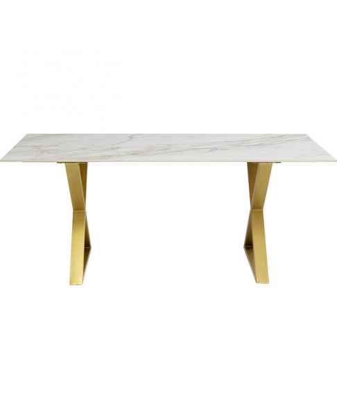 Стол Eternity Cross Brass 180x90cm