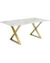 Стол Eternity Cross Brass 180x90cm