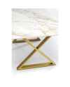 Стол Eternity Cross Brass 180x90cm
