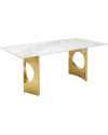 Стол Eternity Oho Gold 180x90cm