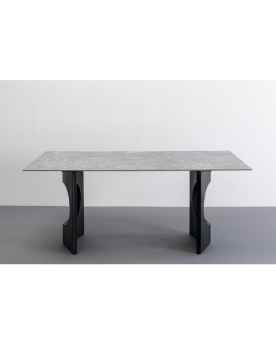 Стол Bilbao Oho Black 180x90cm