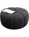 Пуф Peppo Lounge Melange Black Ø76cm