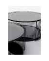 Кофейный столик Wire Double Black (2/Set)