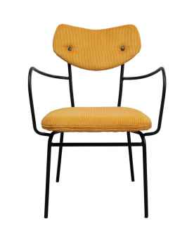 Стул с подлокотниками Viola Yellow