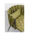 Стул с подлокотниками Saluti Dark Green