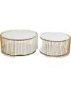 Кофейный столик Wire Double Brass (2/Set)