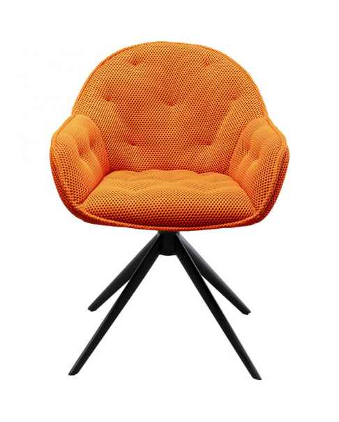 Вращающийся стул Carlito Mesh Orange