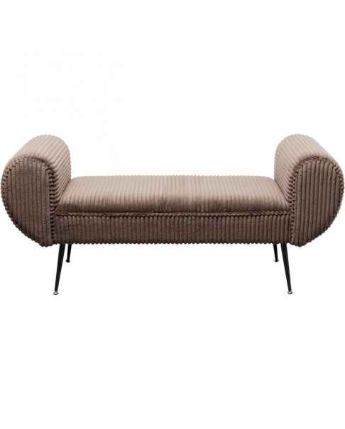 Банкетка Trono Cord Dark Grey 140cm