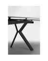 Раздвижной стол Xenia Black 140(30+30)x80cm