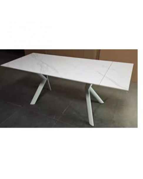 Раздвижной стол Xenia White 140(30+30)x80cm