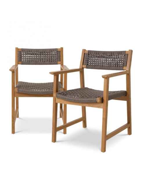 Стул с подлокотниками Cancun set of 2