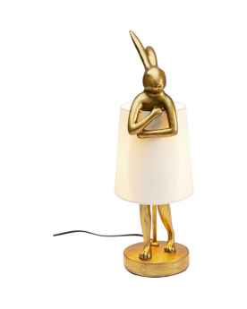 Настольная лампа Animal Rabbit Gold/White 50cm