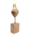 Деко обьект Rock Heart Date 26cm