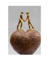 Деко обьект Rock Heart Date 26cm