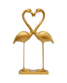 Статуэтка Flamingo Love Gold 63cm