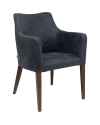 Стул с подлокотниками Mode Leather Anthracite