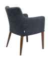 Стул с подлокотниками Mode Leather Anthracite